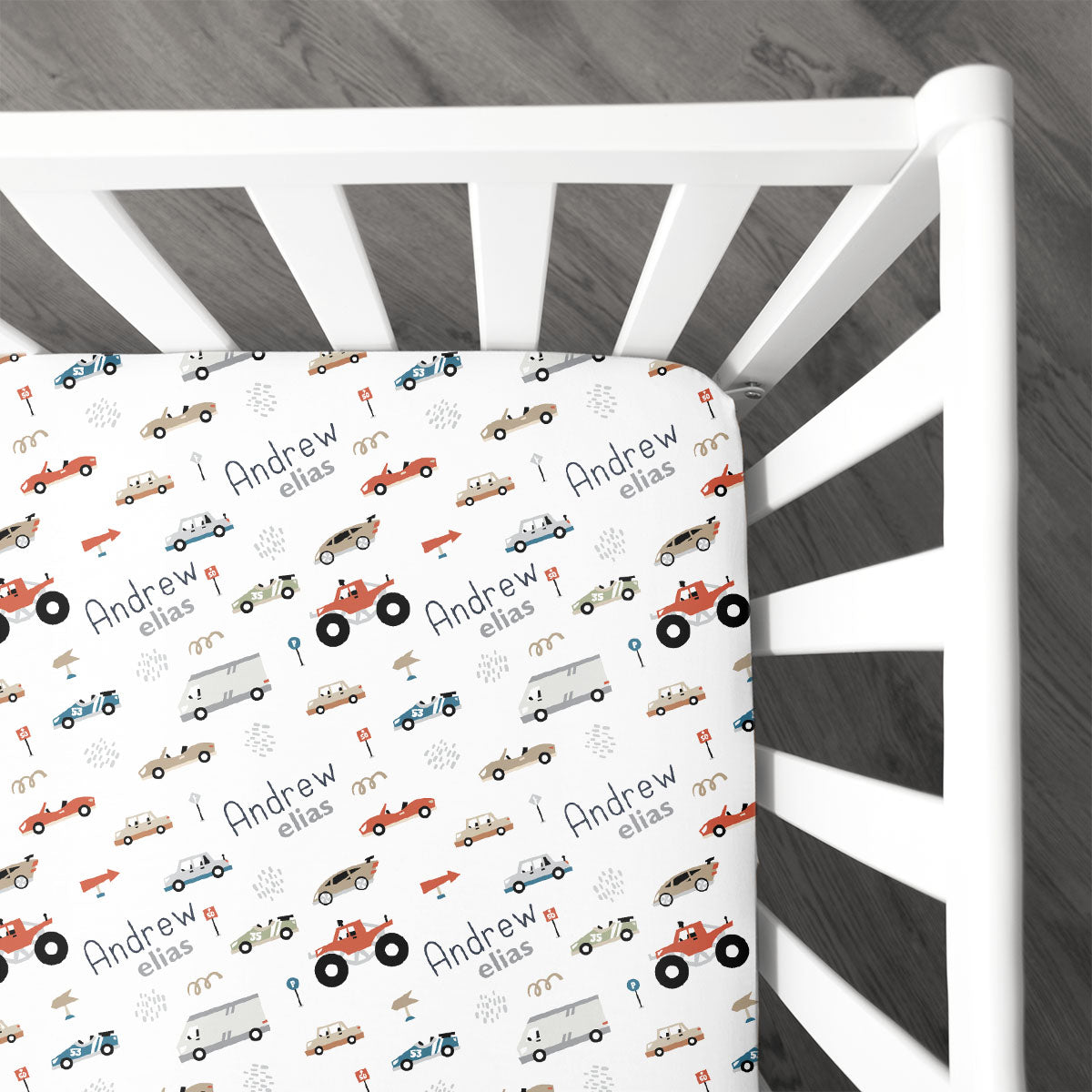 Personalized Crib Sheet | Speedway