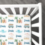 Personalized Crib Sheet | Wave Rider
