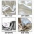 four different types of sherpa blankets