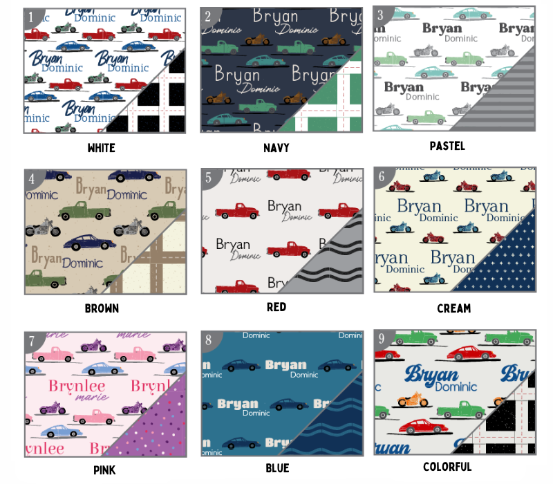 a bunch of different types of cars and trucks