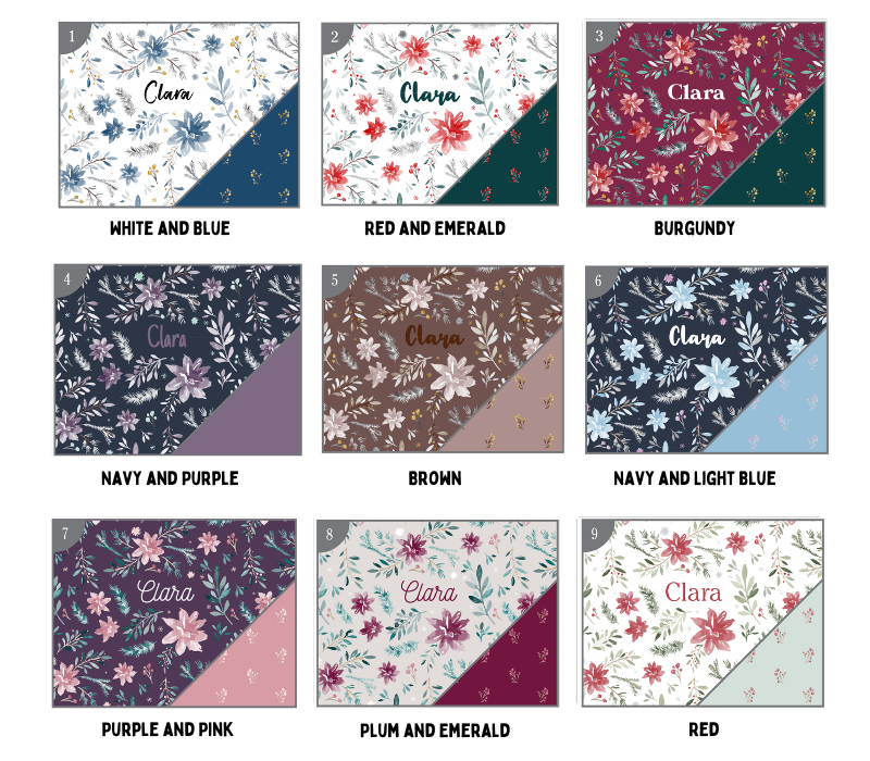 a bunch of different types of fabric