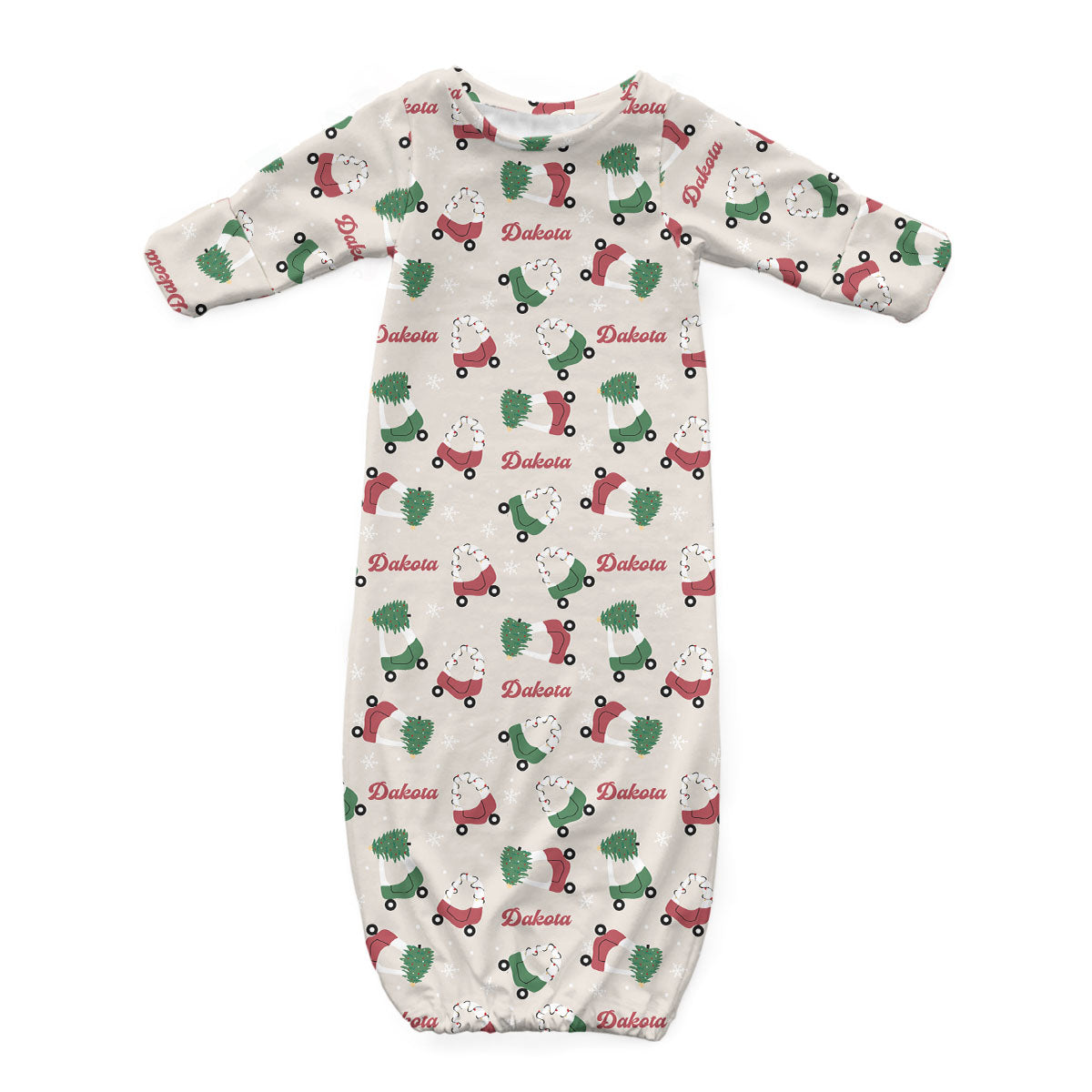 Personalized Newborn Gown | Cozy Coupes