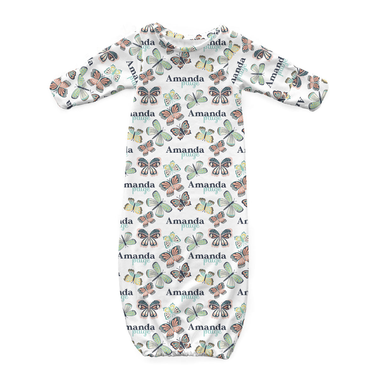 Personalized Newborn Gowns | Flutters