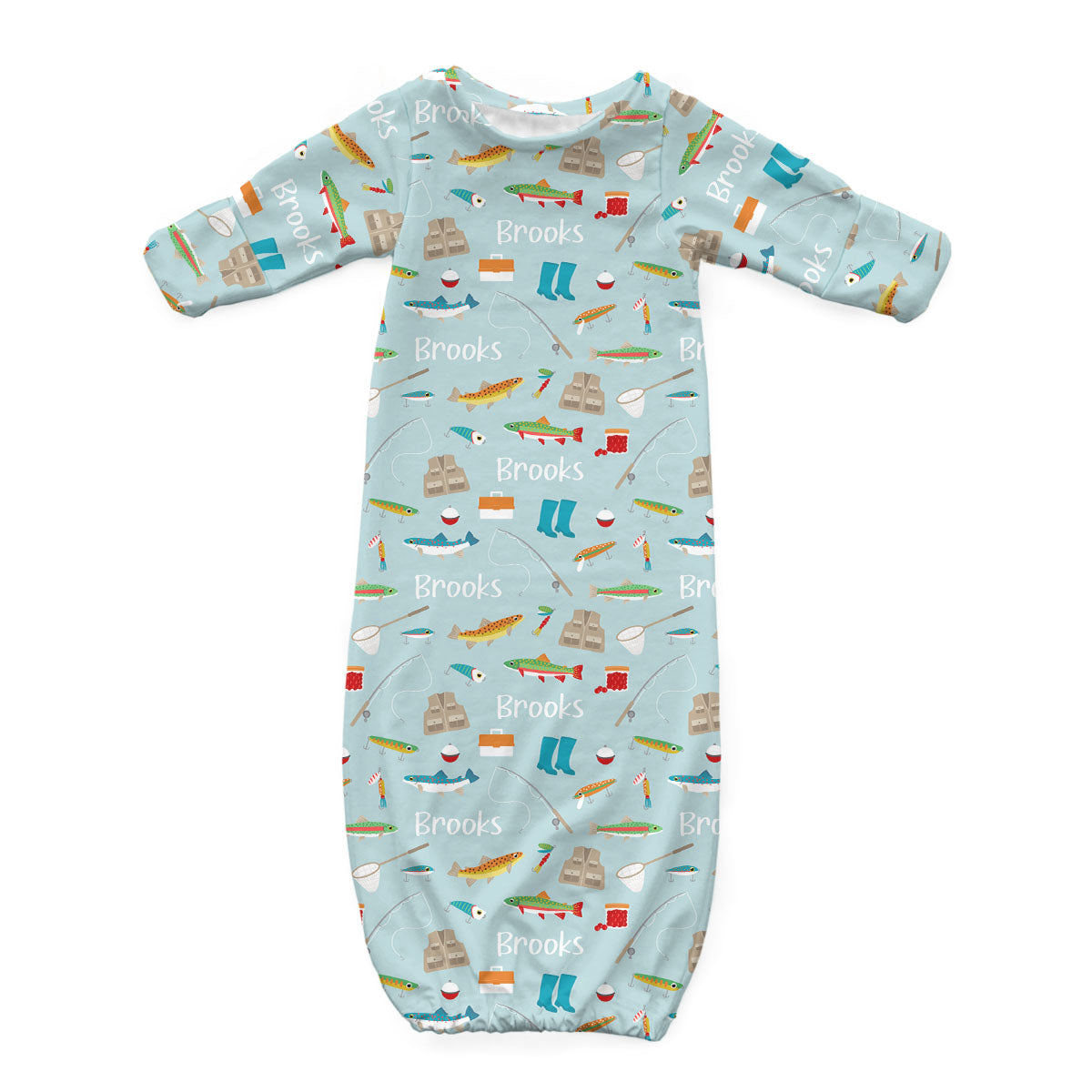 Personalized Newborn Gown | Jumping Jigs