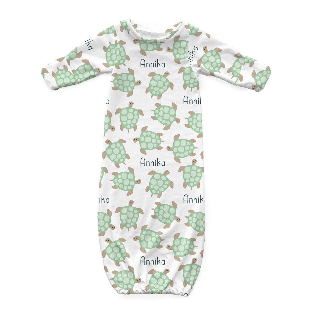 Personalized Newborn Gown | Under the Sea