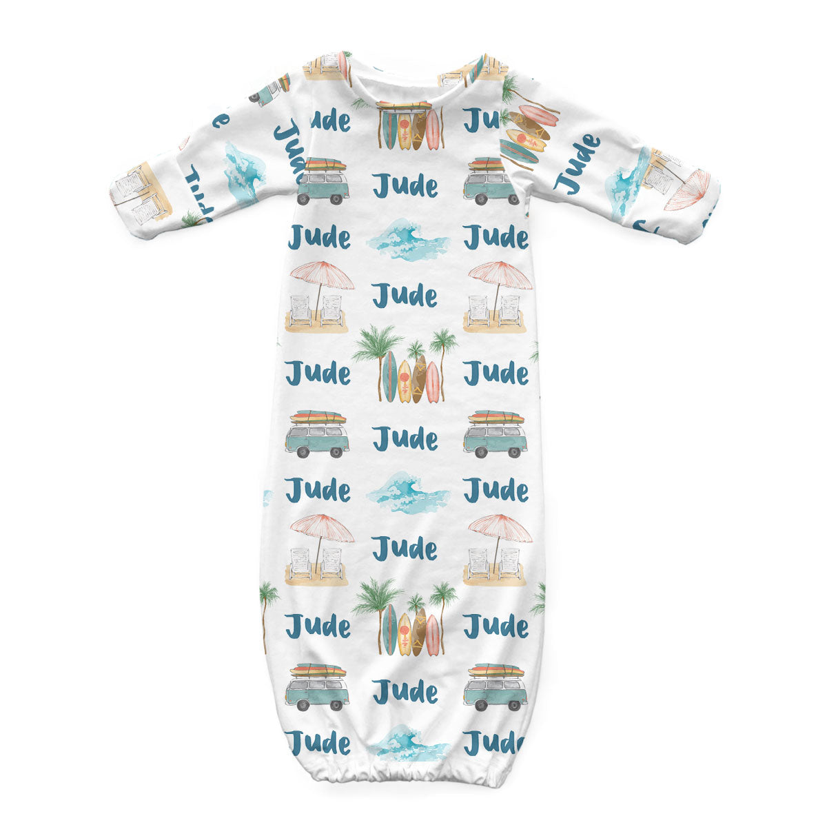 Personalized Newborn Bundle | Wave Rider