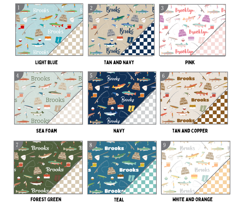 a bunch of different types of bandanas