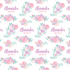 a floral pattern with the name alexandria grace