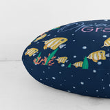 Personalized Floor Pillow | Mythical Mermaid