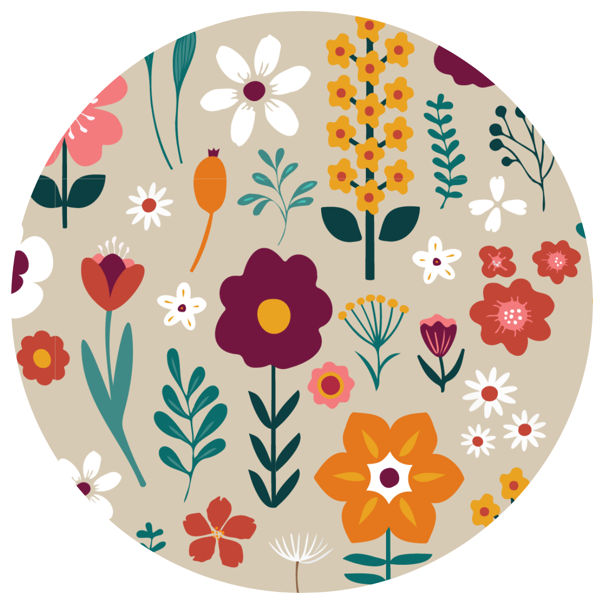 Folksy Floral