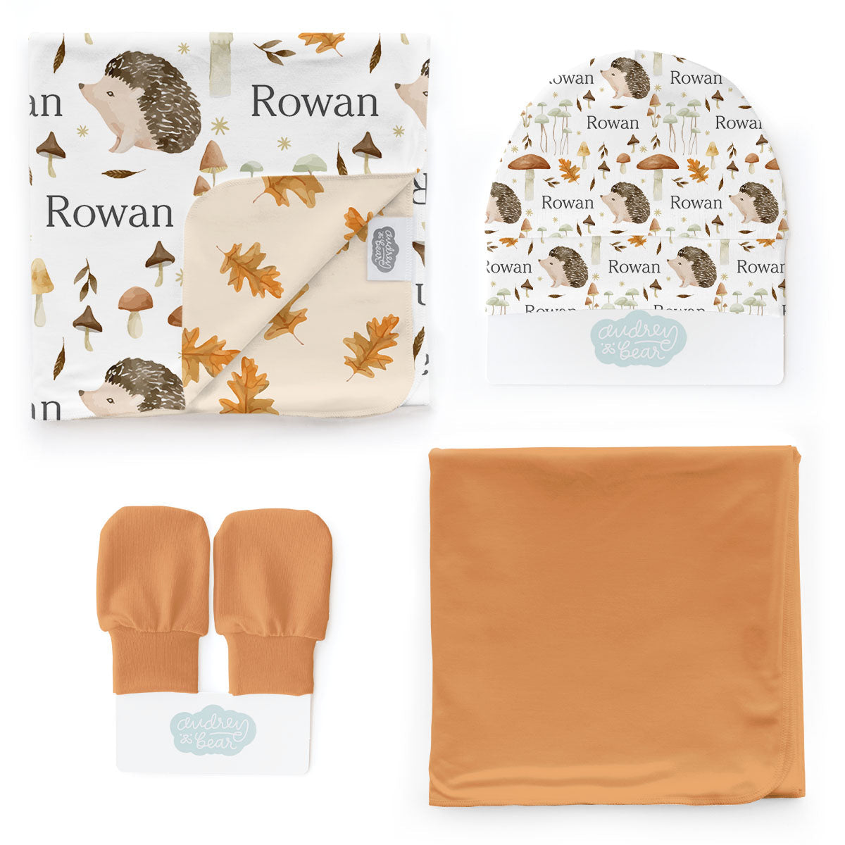 Personalized Fresh 48 Bundle | Hedgehog Forest