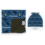 Personalized Swaddle & Hat Set | Frightful bats