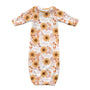 Personalized Newborn Gowns | Summer Sunflower