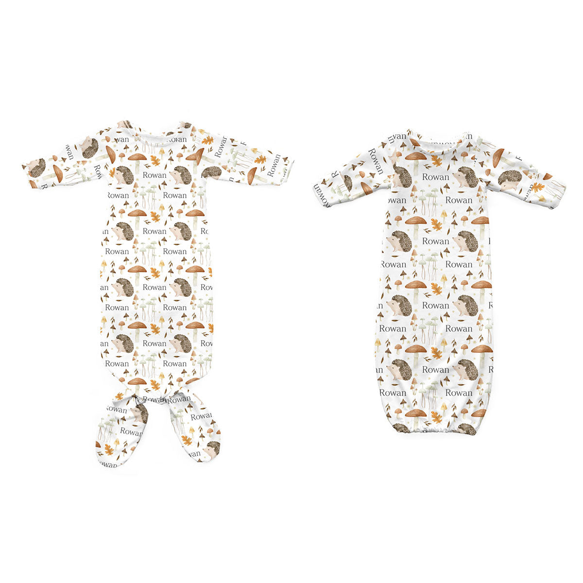 Personalized Newborn Bundle | Hedgehog Forest