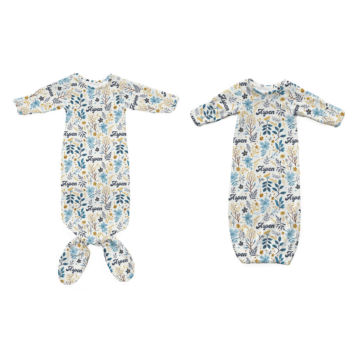 Personalized Newborn Bundle | Twilight Petals