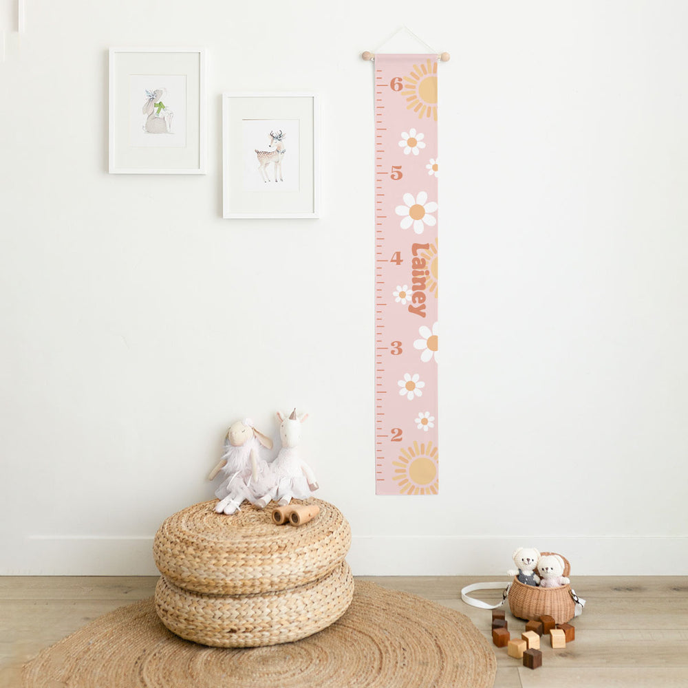 Personalized Growth Chart | Sunny Daisies