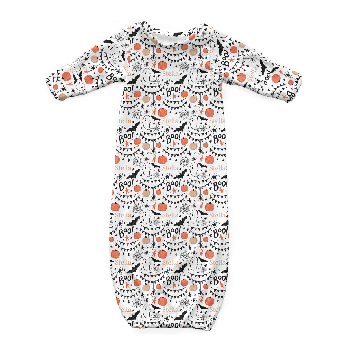 Personalized Newborn Gown | Halloween Party