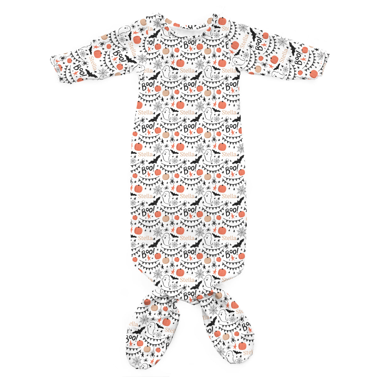 Personalized Newborn Gown | Halloween Party