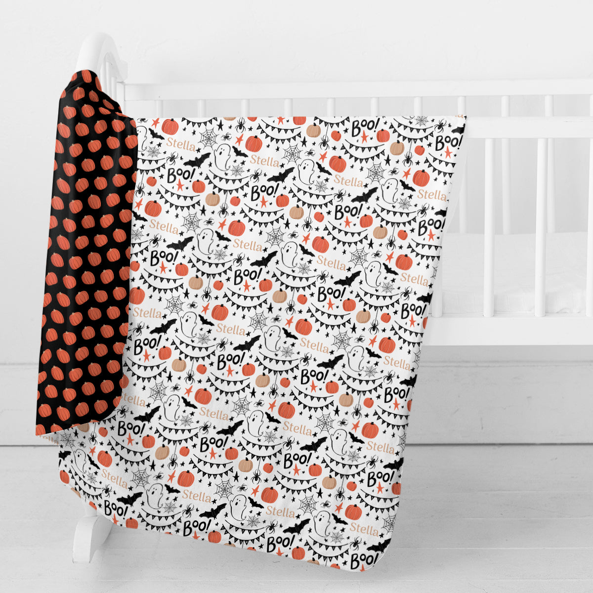 Personalized Swaddle Blanket | Halloween Party