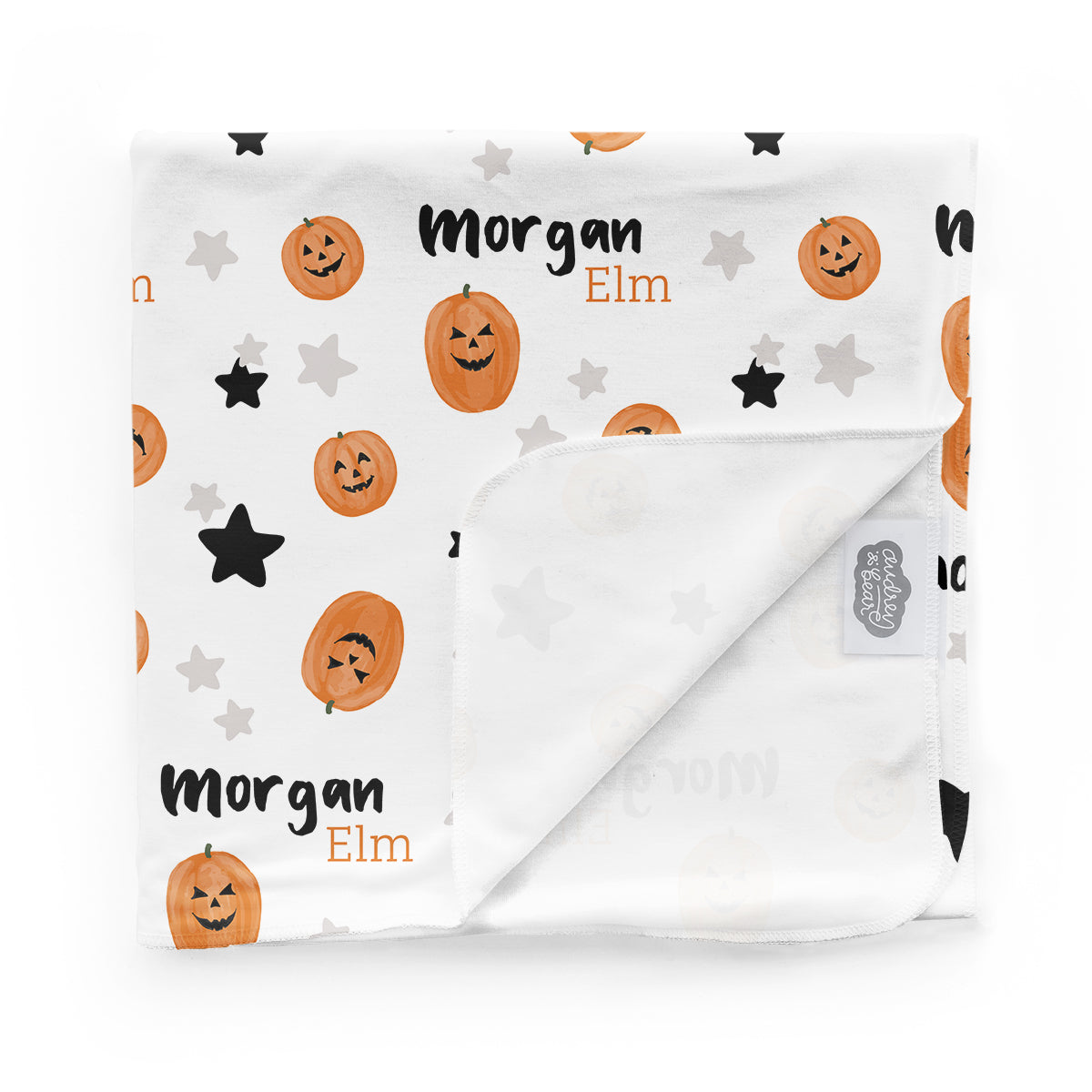 Personalized Swaddle Blanket | Hello Pumpkin