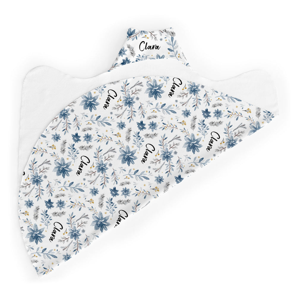 Personalized Hooded Baby Towels | Winter Whispers