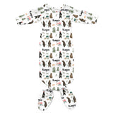 Personalized Newborn Gown | Holiday Party
