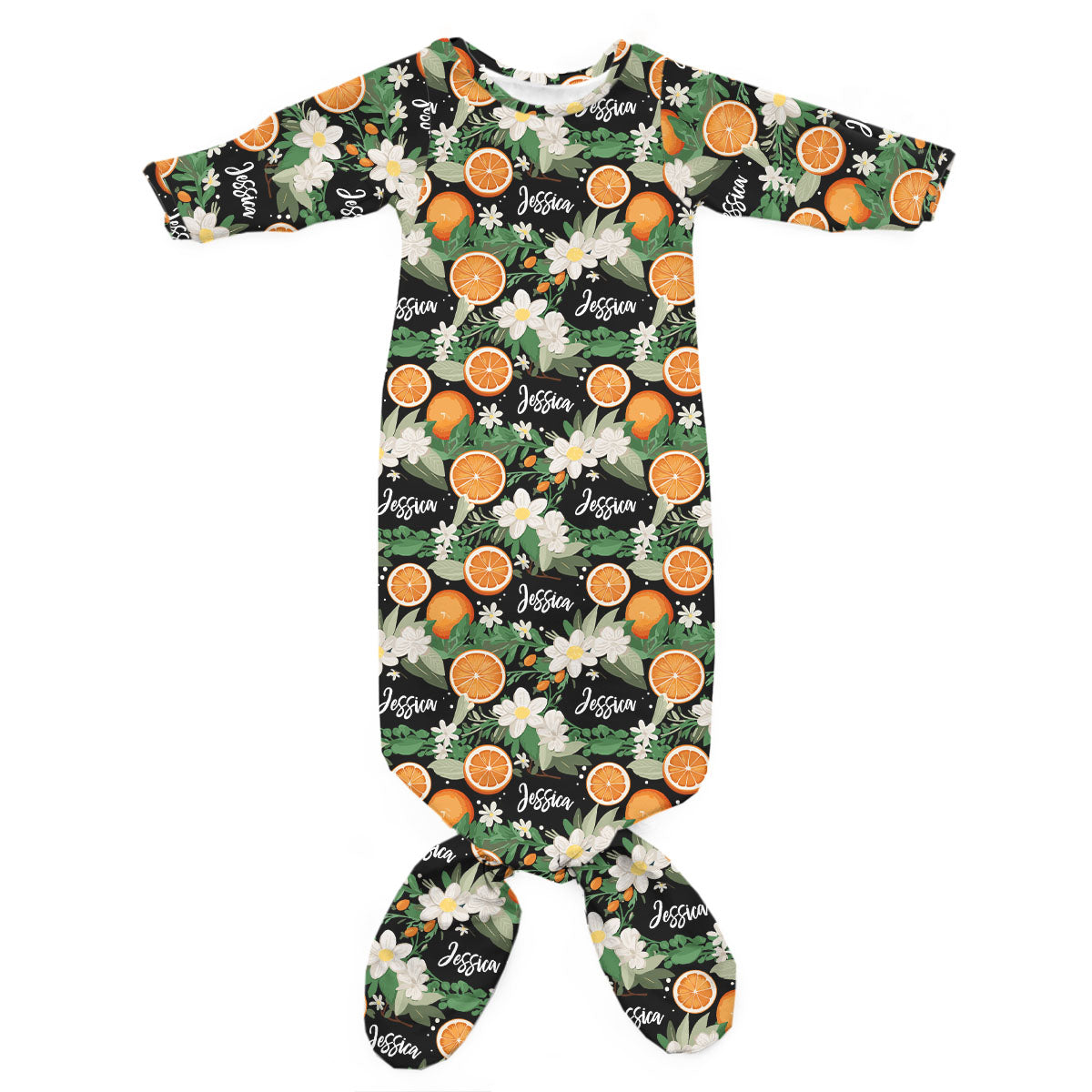 Personalized Newborn Bundle | Citrus Blossom