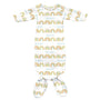 Personalized Newborn Gown | Brilliant Rainbow