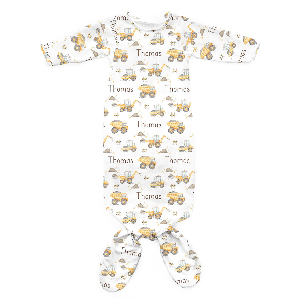 Personalized Newborn Gown | New Construction
