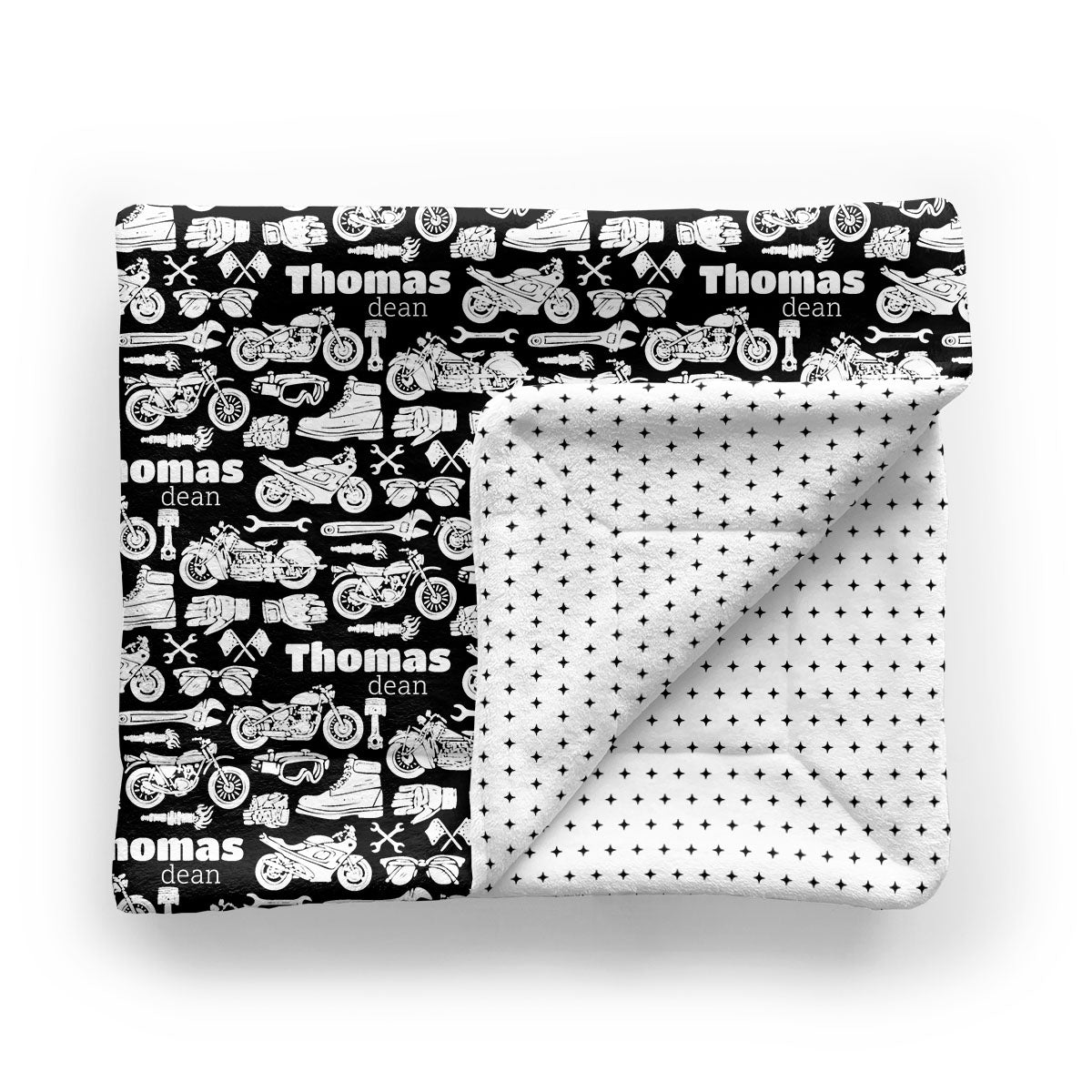 Personalized Minky Blanket | Born to be Wild