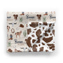Personalized Minky Blanket | Wild West