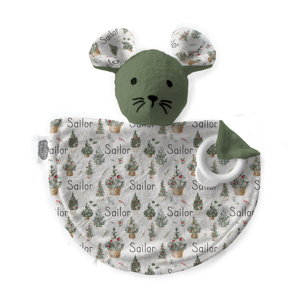 Personalized Mouse Lovey | Jolly Pines