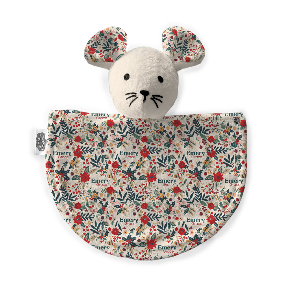 Personalized Mouse Lovey | Seasonal Serenity