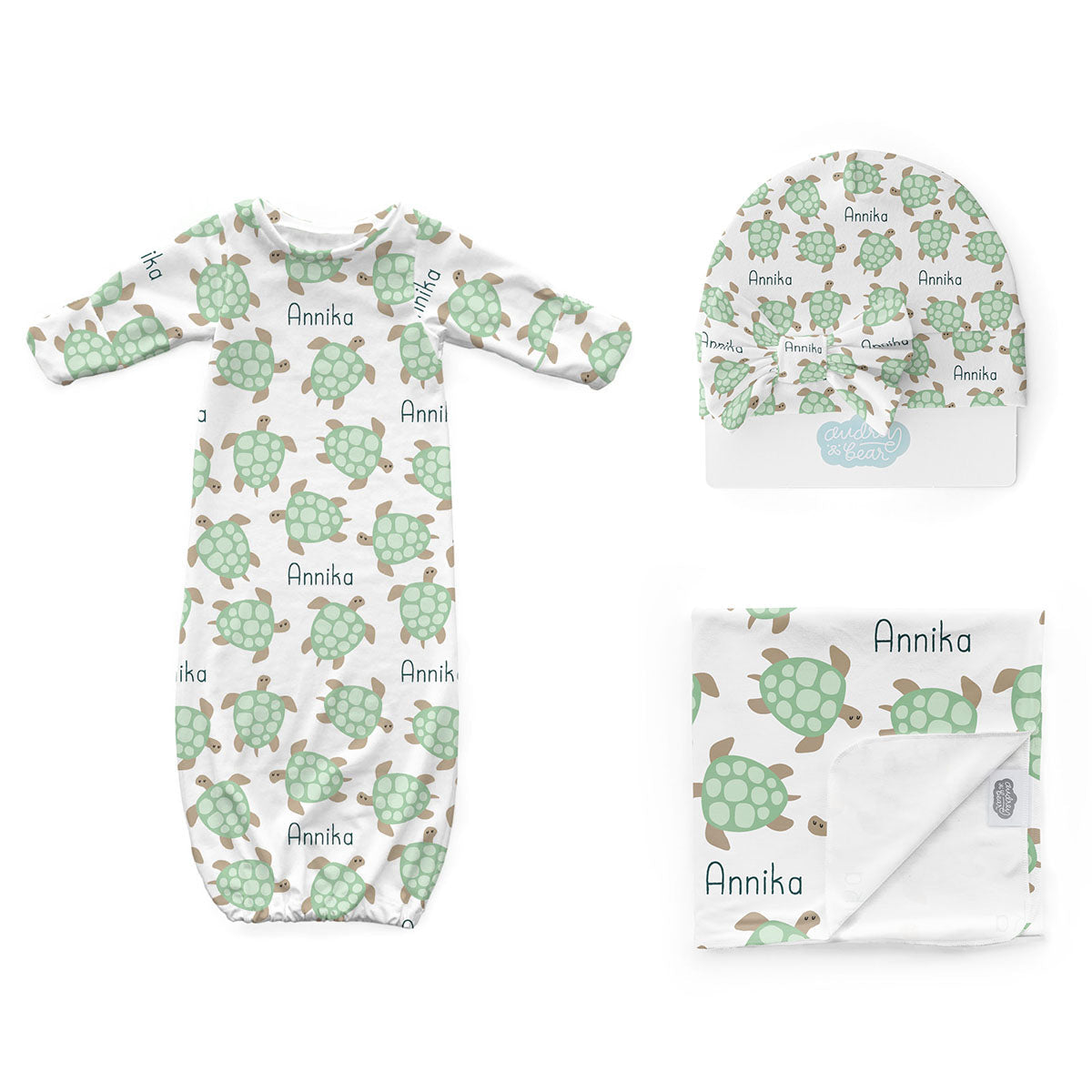 Personalized Newborn Bundle | Under the Sea