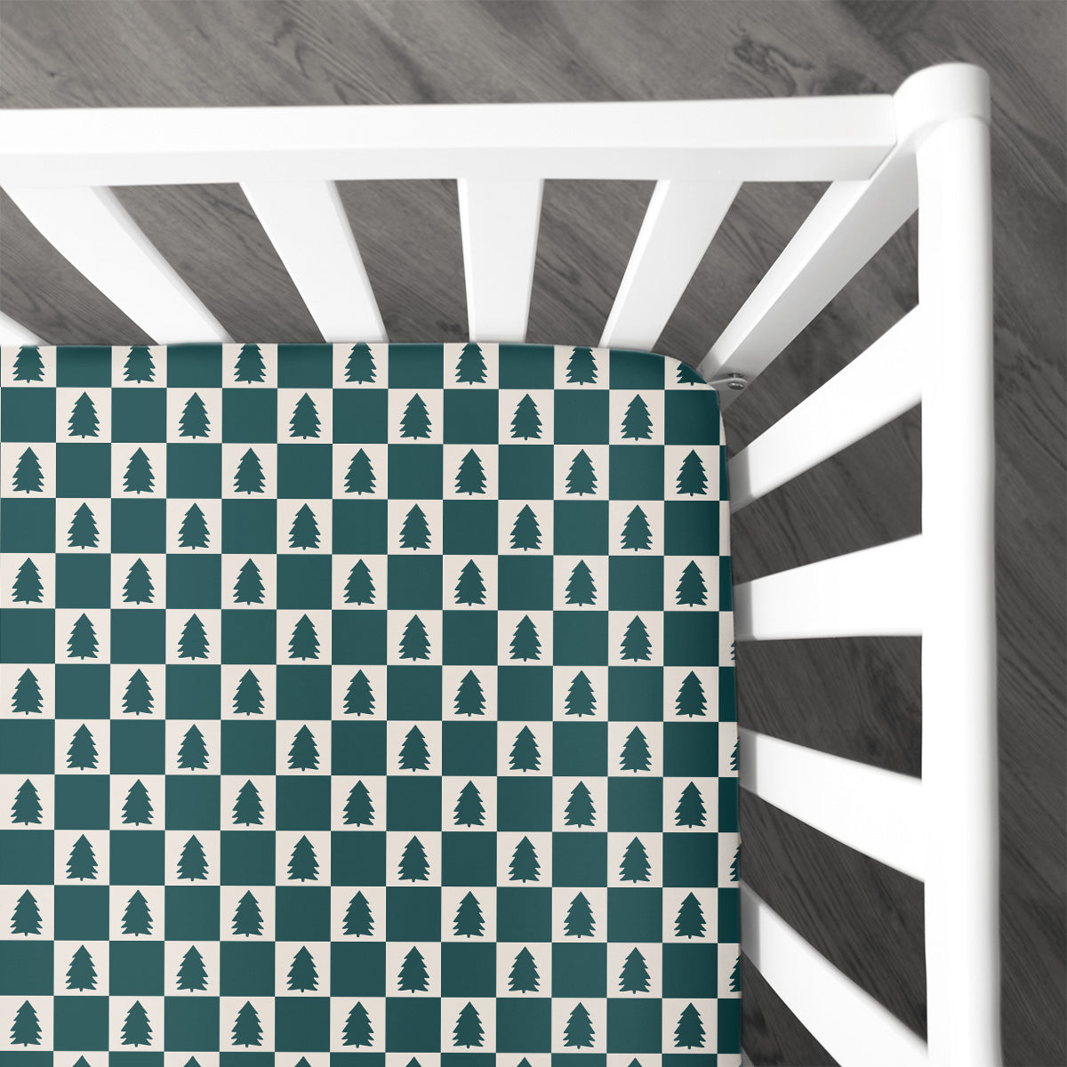 Crib Sheet | Christmas Tree Check