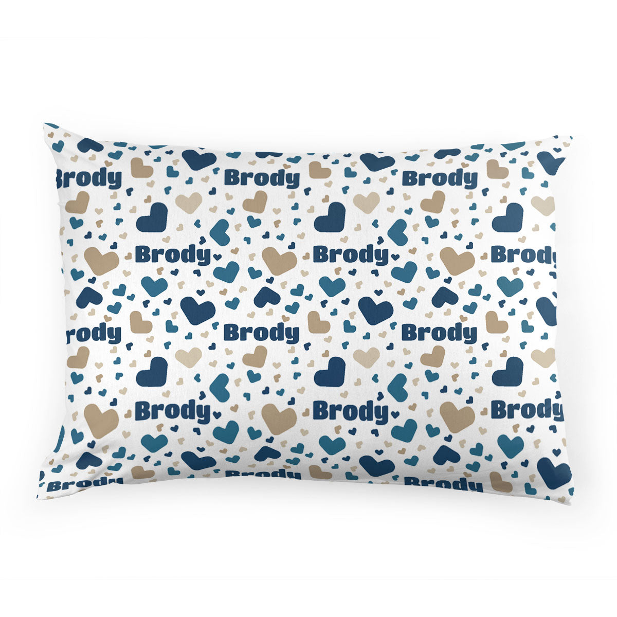 Personalized Pillow Case | Bursting Hearts
