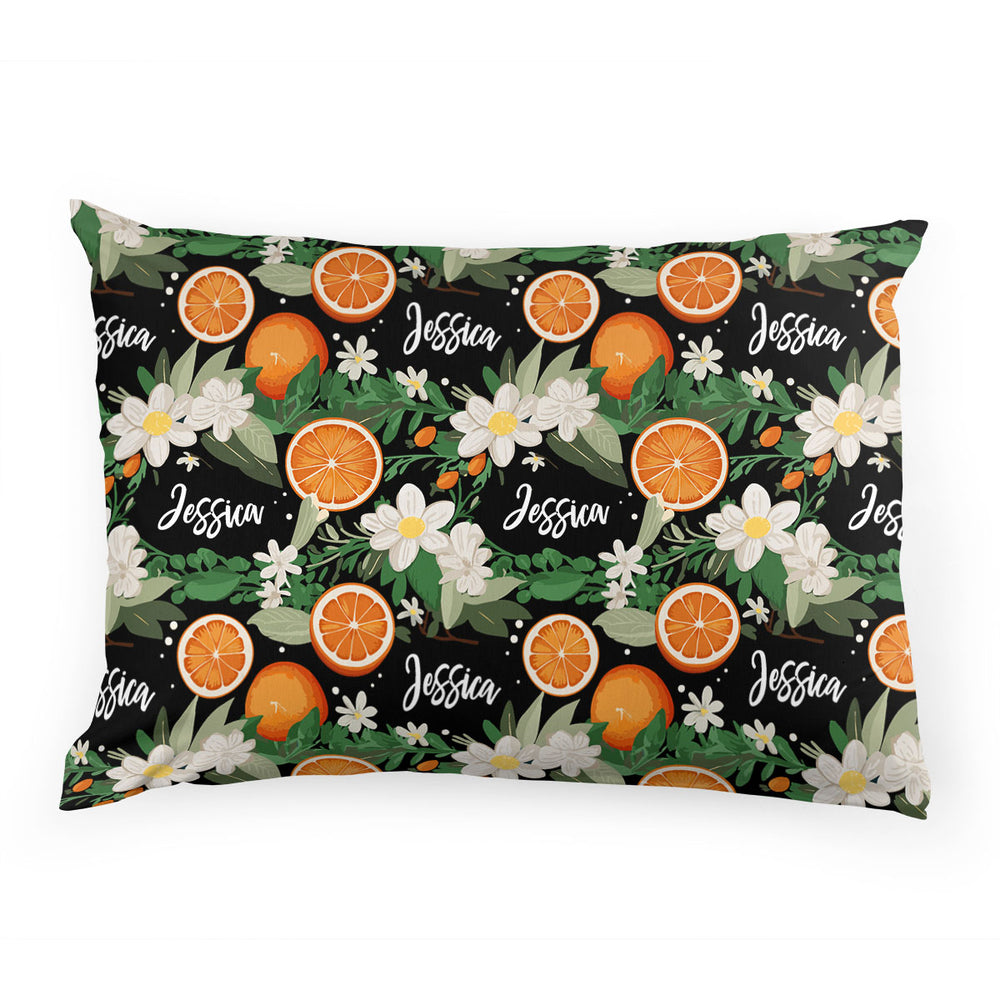 Personalized Pillow Case | Citrus Blossom