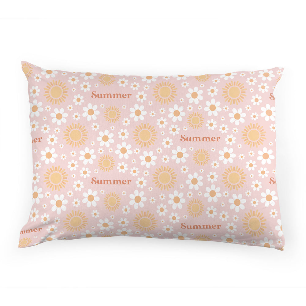 Personalized  Pillow Case | Sunny Daisies