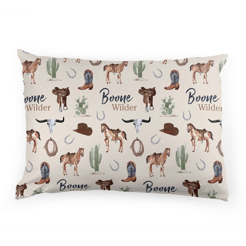Personalized Pillow Case | Wild West
