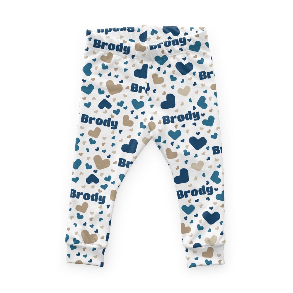 Personalized Cloudwear {Baby + Kid Loungewear} | Bursting Hearts