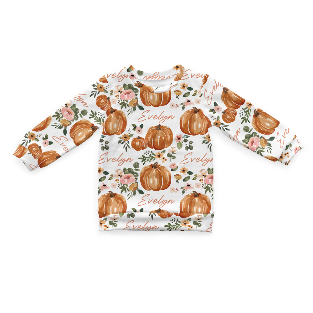 Personalized Cloudwear {Baby + Kid Loungewear} | Autumn Floral (Cate & Rainn Design)
