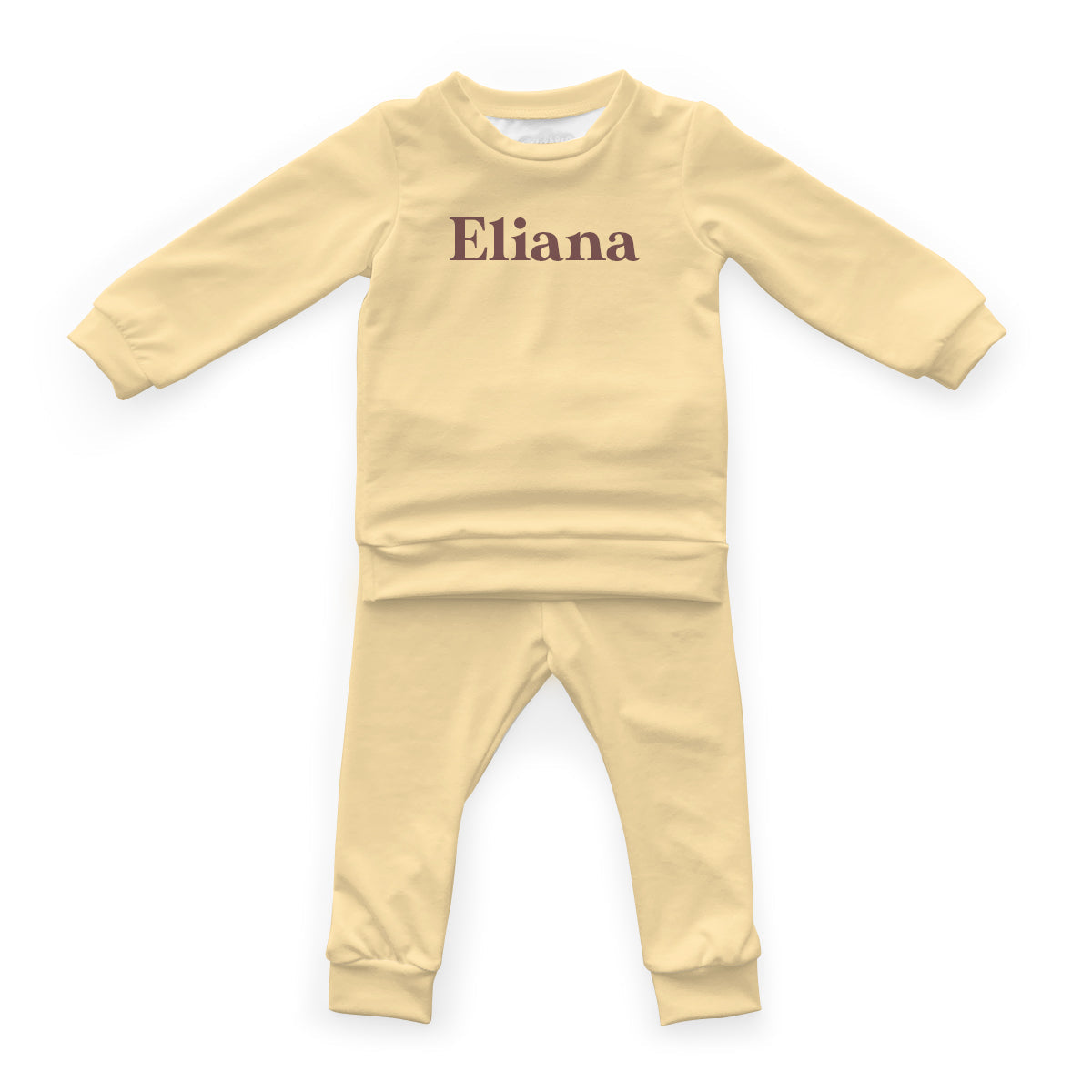 Personalized Cloudwear {Baby Loungewear} | Sunset Colors