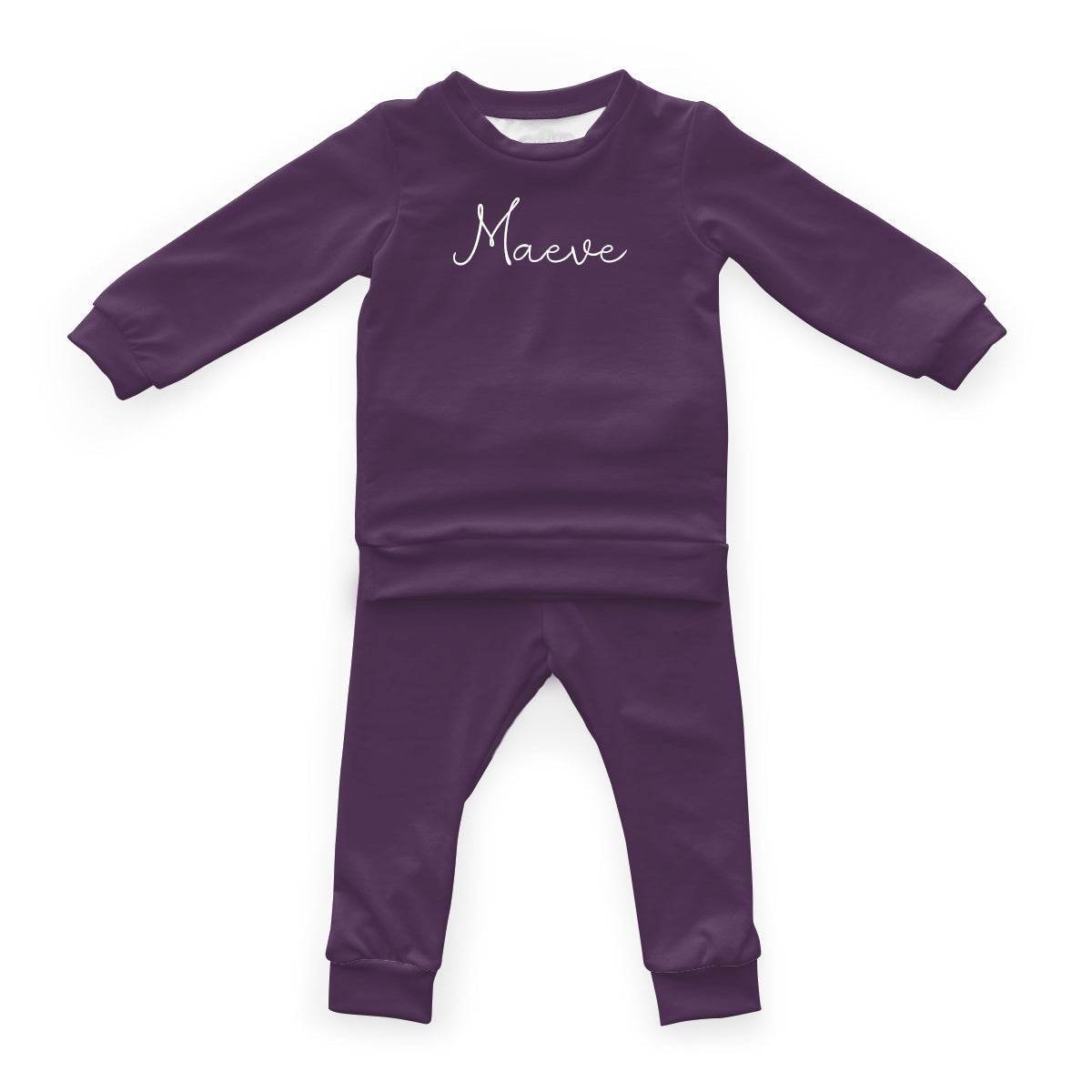 Personalized Cloudwear {Baby Loungewear} | Purples