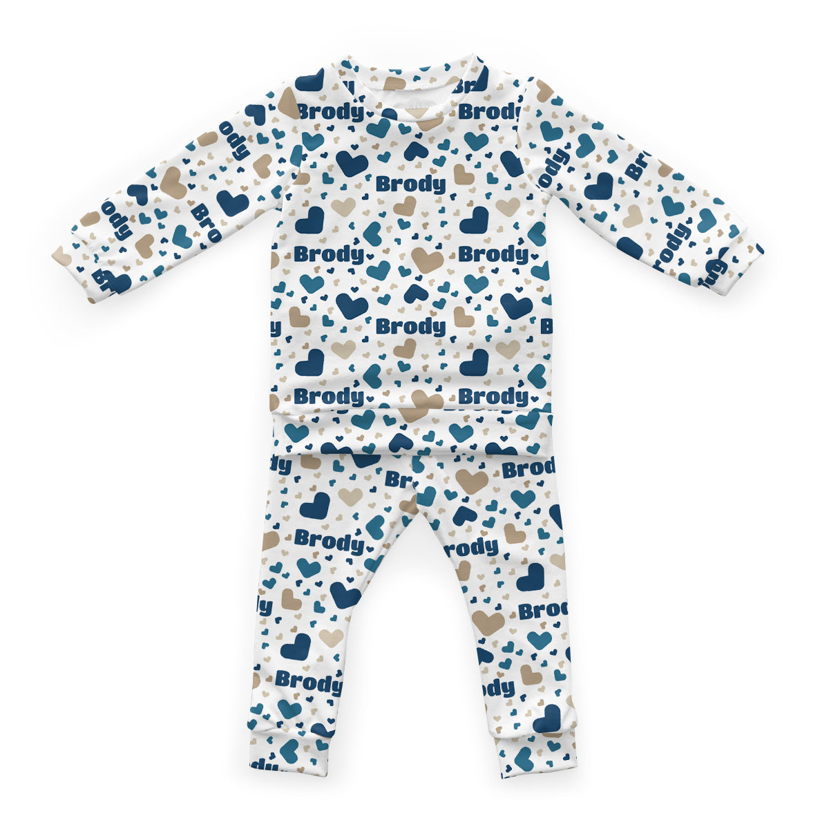 Personalized Cloudwear {Baby + Kid Loungewear} | Bursting Hearts
