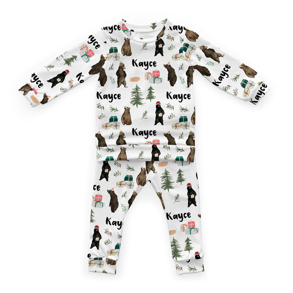 Personalized Cloudwear {Baby + Kids Loungewear} | Holiday Party