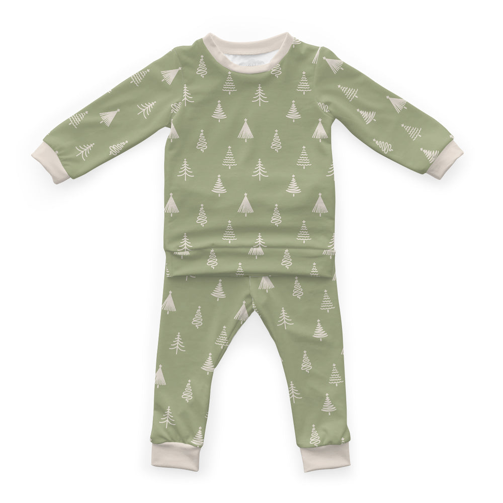 Cloudwear {Baby + Kids Loungewear} | Silent Night Spruces