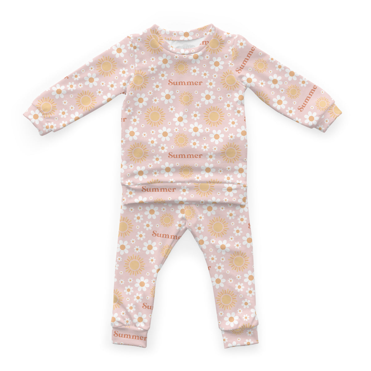 Personalized Cloudwear {Baby + Kid Loungewear} | Sunny Daisies