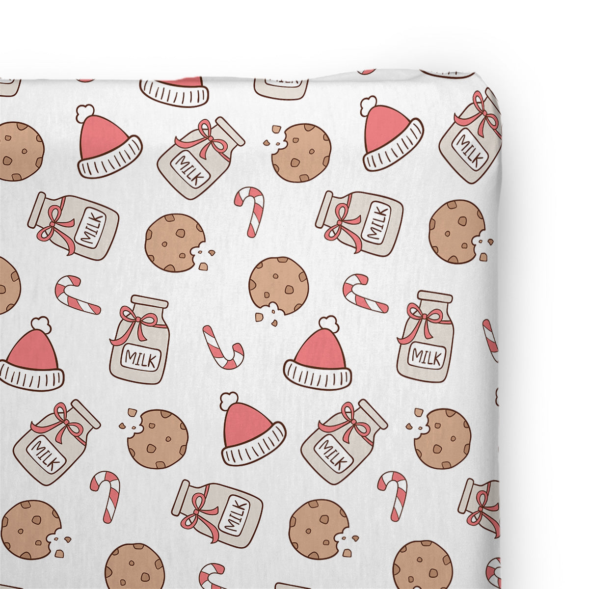 Changing Pad Cover | Santa's Cookies