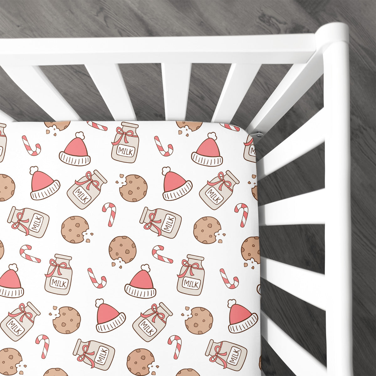 Crib Sheet | Santa's Cookies