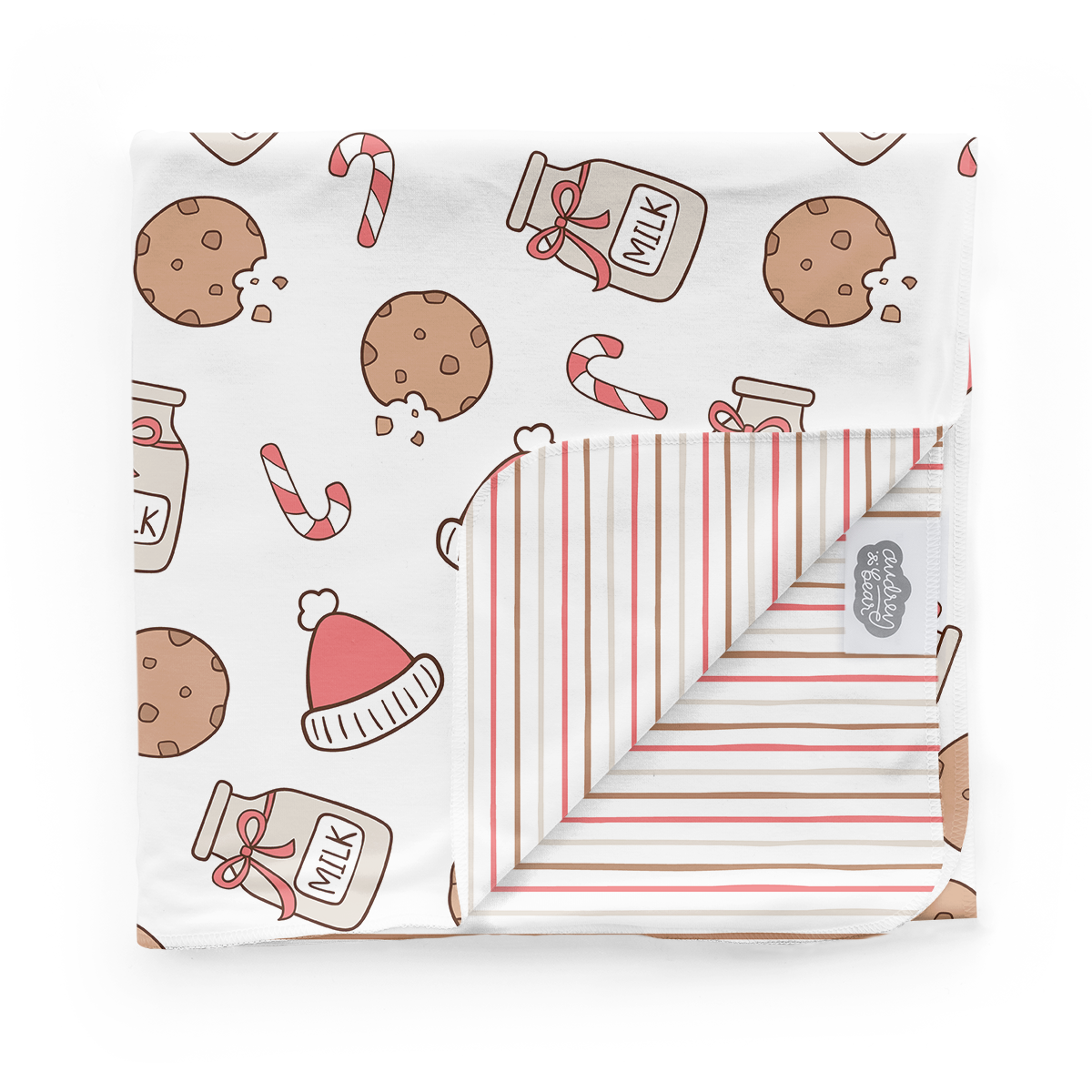 Swaddle Blanket | Santa's cookies
